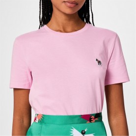 тениска,дамски,топове,ps,paul,smith,zebra,short,sleeve,t,shirt,pinks,23