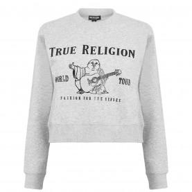 блуза,дамски,горнища,с,качулка,дамски,ежедневни,облекла,true,religion,buddha,sweater,grey