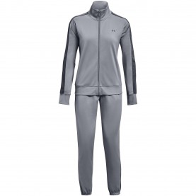 Дамски анцуг Under Armour Tricot Tracksuit Womens - Grey дамски,анцуг,дамски,екипи,under,armour,tricot,tracksuit,womens,grey