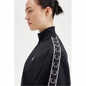 яке,дамски,горнища,с,качулка,дамски,ежедневни,облекла,дамски,топове,дамски,екипи,fred,perry,taped,track,jacket,black