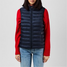 дамски,якета,и,палта,tommy,hilfiger,heritage,low,down,vest,desert,sky