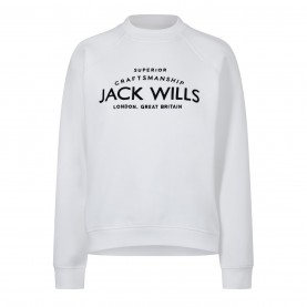 блуза,дамски,горнища,с,качулка,дамски,блузи,jack,wills,hunston,graphic,crew,neck,sweatshirt,vintage,white