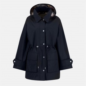 дамски,якета,и,палта,barbour,women's,fallyn,showerproof,rain,anorak,navy,tartan