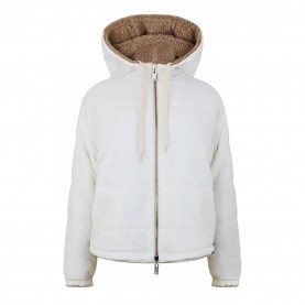 поларено,яке,дамски,якета,и,палта,emporio,armani,hooded,fleece,jacket,sabbia