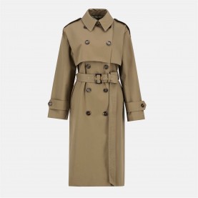 дамски,якета,и,палта,barbour,women's,aoife,showerproof,double,breasted,long,sleeve,rain,anorak,brown,tartan