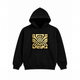 Biba OTH Logo Flc Ld64 - Black дамски,горнища,с,качулка,biba,oth,logo,flc,ld64,black