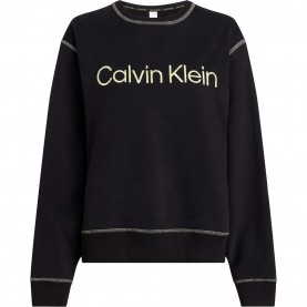 блуза,дамски,горнища,с,качулка,дамски,ежедневни,облекла,calvin,klein,long,sleeve,sweater,black,lime