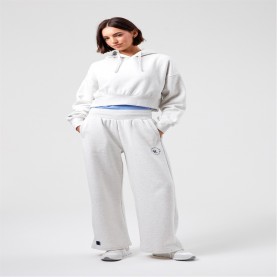 Суичър Original Creator Crop Hoodie - White Marl суичър,дамски,горнища,с,качулка,original,creator,crop,hoodie,white,marl