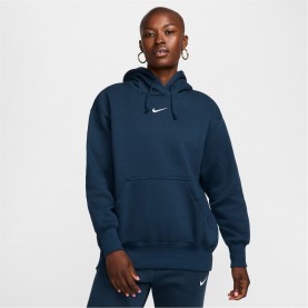 суичър,промоция,на,зимни,облекла,разпродажба,nike,дамски,горнища,с,качулка,nike,sportswear,phoenix,fleece,women's,over,oversized,pullover,hoodie,navy