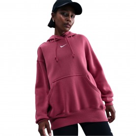 Суичър Nike Sportswear Phoenix Fleece Women's Over-Oversized Pullover Hoodie - Sweet Beet суичър,промоция,на,зимни,облекла,разпродажба,nike,дамски,горнища,с,качулка,nike,sportswear,phoenix,fleece,women's,over,oversized,pullover,hoodie,sweet,beet