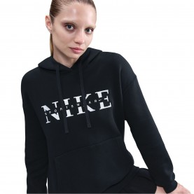 Nike Nike W Nsw Phnx Flc Ld99 - Black разпродажба,nike,дамски,горнища,с,качулка,nike,nike,w,nsw,phnx,flc,ld99,black