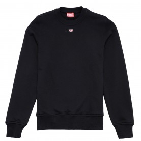 блуза,дамски,пижами,дамски,блузи,diesel,small,mid,logo,crewneck,sweater,black,9xx