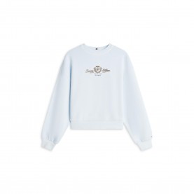 Дамска блуза Tommy Hilfiger Womens Crew Sweatshirt - Keepsake Blue дамска,блуза,дамски,ежедневни,облекла,tommy,hilfiger,women,s,crew,sweatshirt,keepsake,blue