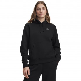 Суичър Under Armour UA Rival Flc Hoodie Ld63 - Ultimate Black суичър,дамски,горнища,с,качулка,under,armour,ua,rival,flc,hoodie,ld63,ultimate,black