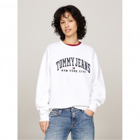 дамски,горнища,с,качулка,дамски,ежедневни,облекла,tommy,jeans,tjw,rlx,varsity,crew,white
