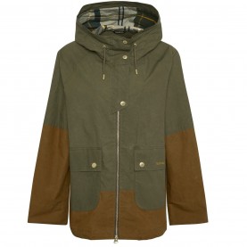 дамски,якета,и,палта,barbour,women's,hayley,showerproof,cotton,long,sleeve,rain,anorak,dusk,green,tart