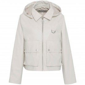 Barbour Womens June Showerproof Rain Anorak - Blanc дамски,якета,и,палта,barbour,women,s,june,showerproof,rain,anorak,blanc