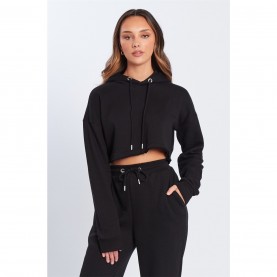 суичър,дамски,горнища,с,качулка,be,you,you,crop,hoodie,ld44,black