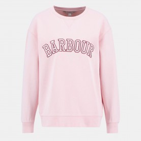 Блуза Barbour Northumberland Sweatshirt - Pink Blush блуза,дамски,ежедневни,облекла,barbour,northumberland,sweatshirt,pink,blush