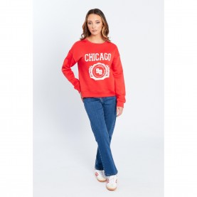 Дамска блуза Be You BeYou American Sweatshirt Womens - Chicago дамска,блуза,дамски,блузи,be,you,beyou,american,sweatshirt,womens,chicago