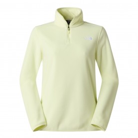 The North Face 100 Glacier 1/4 Zip Fleece Womens - Lemon Mist дамски,туристически,полари,дамски,полари,дамски,облекла,размер,the,north,face,100,glacier,1,4,zip,fleece,womens,lemon,mist