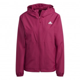 дамско,яке,разпродажба,adidas,дамски,жилетки,adidas,essentials,rain.rdy,jacket,womens,burgundy