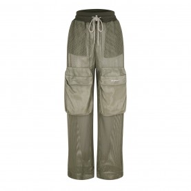 панталони,дамски,чорапогащи,и,клинове,off,white,mesh,cargo,trousers,white