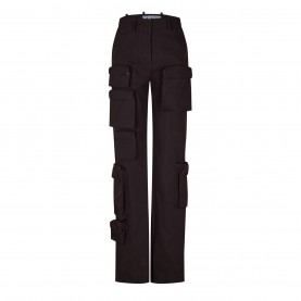 панталони,дамски,чорапогащи,и,клинове,off,white,multi,pocket,cargo,trousers,dark,grey