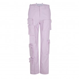 панталони,дамски,чорапогащи,и,клинове,off,white,multi,pocket,cargo,trousers,lilac