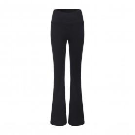 Дамски клин LA Gear Crossover-Waist Flared Leggings Womens - Black дамски,клин,дамски,чорапогащи,и,клинове,дамски,долнища,размер+,la,gear,crossover,waist,flared,leggings,womens,black