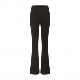Дамски клин LA Gear Crossover-Waist Flared Leggings Womens - Brown дамски,клин,дамски,чорапогащи,и,клинове,дамски,долнища,размер+,la,gear,crossover,waist,flared,leggings,womens,brown