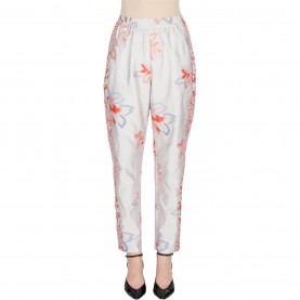 панталони,дамски,чорапогащи,и,клинове,emporio,armani,women's,floral,tapered,trousers,fantasia