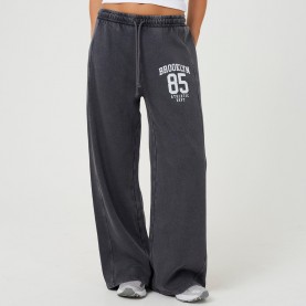 дамски,анцузи,brave,soul,ladies,acid,wash,wide,leg,jogger,lt,gry,acid,wsh