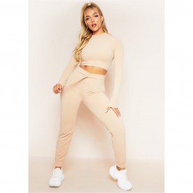 анцуг,дамски,анцузи,missy,empire,ribbed,drawstring,joggers,nude