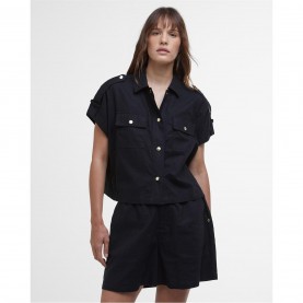 Barbour International Priya Shirt - Black дамски,ризи,barbour,international,priya,shirt,black