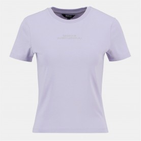 Тениска Barbour International Estella T-Shirt - Purple тениска,дамски,топове,barbour,international,estella,t,shirt,purple