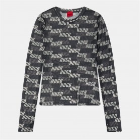 къса,блуза,дамски,топове,hugo,women's,delonie,cropped,crop,tops,open,misc