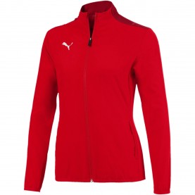 Дамско яке Puma Teamgoal 23 Sideline Jacket W Training Womens - Red/Chi дамско,яке,дамски,жилетки,дамско,фитнес,облекло,puma,teamgoal,23,sideline,jacket,w,training,womens,red,chi