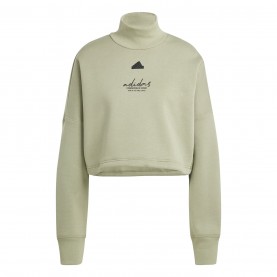 промоция,на,зимни,облекла,разпродажба,adidas,дамски,блузи,adidas,bluv,q3,swt,ld51,tent,green