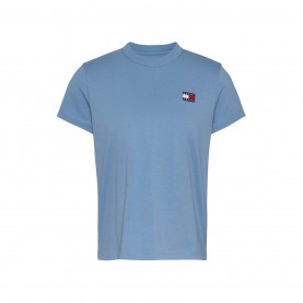 тениска,дамски,топове,tommy,jeans,women's,regular,fit,badge,t,shirt,colorado,blue