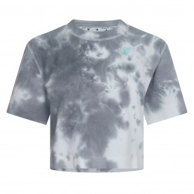 тениска,дамски,топове,off,white,tie,dye,cropped,t,shirt,grey