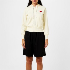 суичър,дамски,горнища,с,качулка,дамски,ежедневни,облекла,comme,des,garcons,play,heart,hoodie,ivory,3