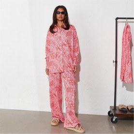 панталони,дамски,чорапогащи,и,клинове,i,saw,it,first,co,ord,woven,wide,leg,trousers,red,floral