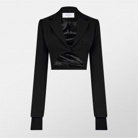 яке,дамски,якета,и,палта,off,white,cropped,jacket,black