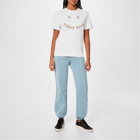 анцуг,дамски,чорапогащи,и,клинове,дамски,анцузи,дамски,ежедневни,облекла,дамски,екипи,ps,paul,smith,women's,closed,cuff,fleece,joggers,blues