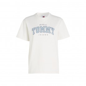 дамски,тениски,tommy,jeans,tj,varsity,tee,ancient,white