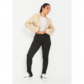 клин,дамски,чорапогащи,и,клинове,missy,empire,rib,leggings,black