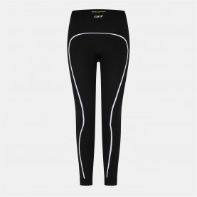 Клин OFF WHITE Women's Seamless Leggings - Black клин,дамски,чорапогащи,и,клинове,дамски,фитнес,облекла,дамски,ежедневни,облекла,off,white,women's,seamless,leggings,black