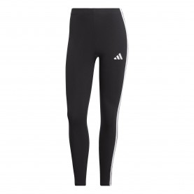 Дамски клин adidas Essentials 3 Stripe Leggings Womens - Black/White дамски,клин,дамски,чорапогащи,и,клинове,adidas,essentials,3,stripe,leggings,womens,black,white