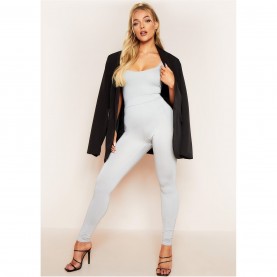 клин,дамски,чорапогащи,и,клинове,missy,empire,waisted,basic,jersey,leggings,grey